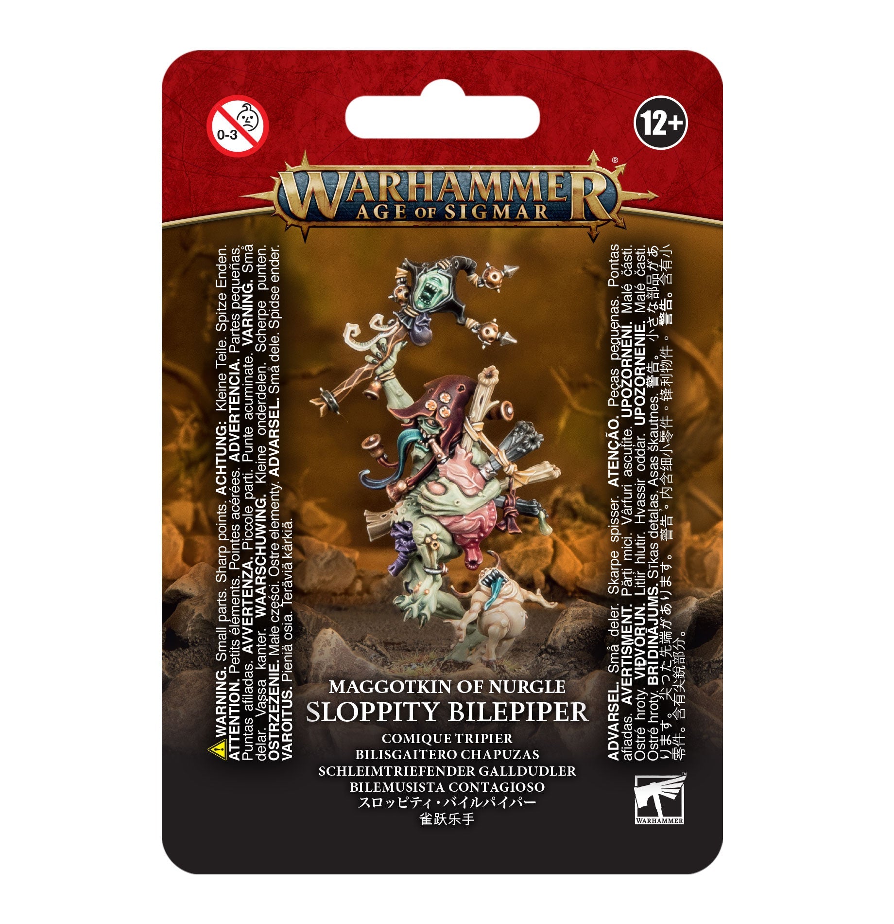 FOX -Warhammer Age of Sigmar: Maggotkin of Nurgle - Sloppity Bilepiper