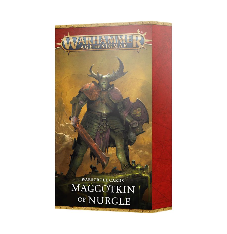 FOX -Warhammer: Age of Sigmar - Maggotkin of Nurgle: Warscroll Cards
