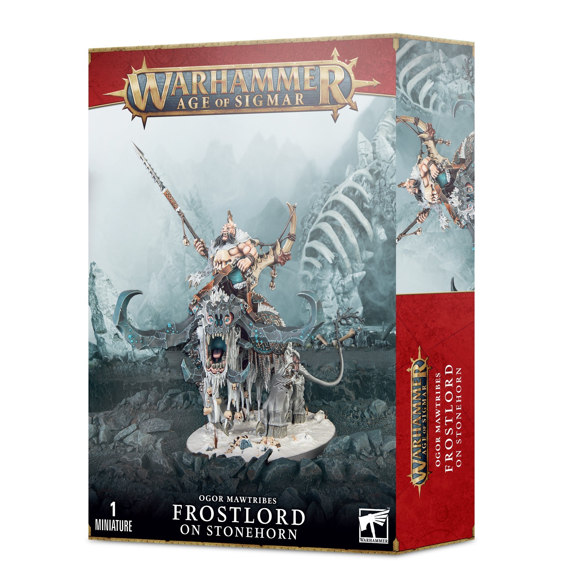 FOX -Warhammer Age of Sigmar: Ogor Mawtribes - Frostlord on Stonehorn