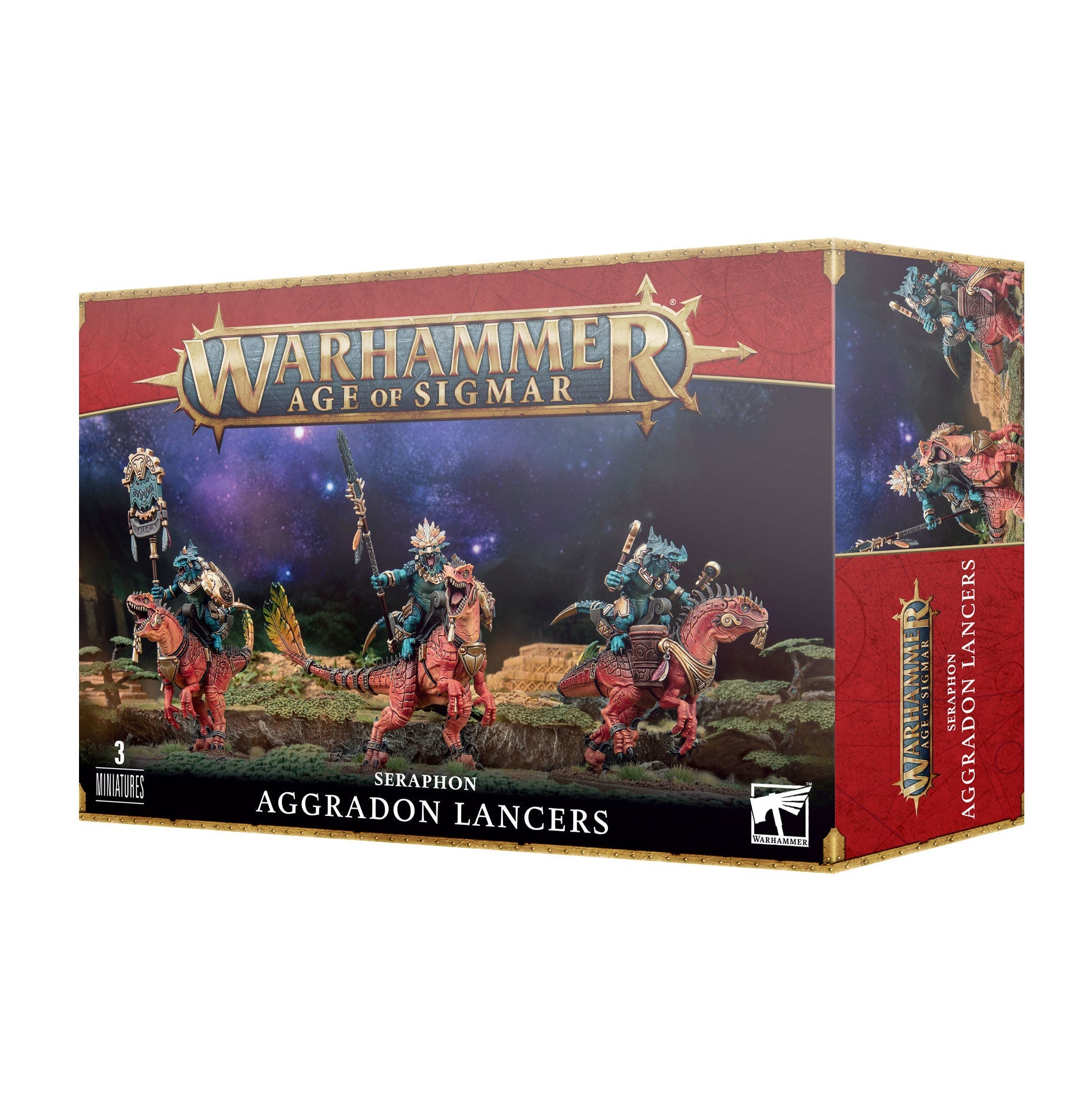 FOX -Warhammer Age of Sigmar: Seraphon - Aggradon Lancers