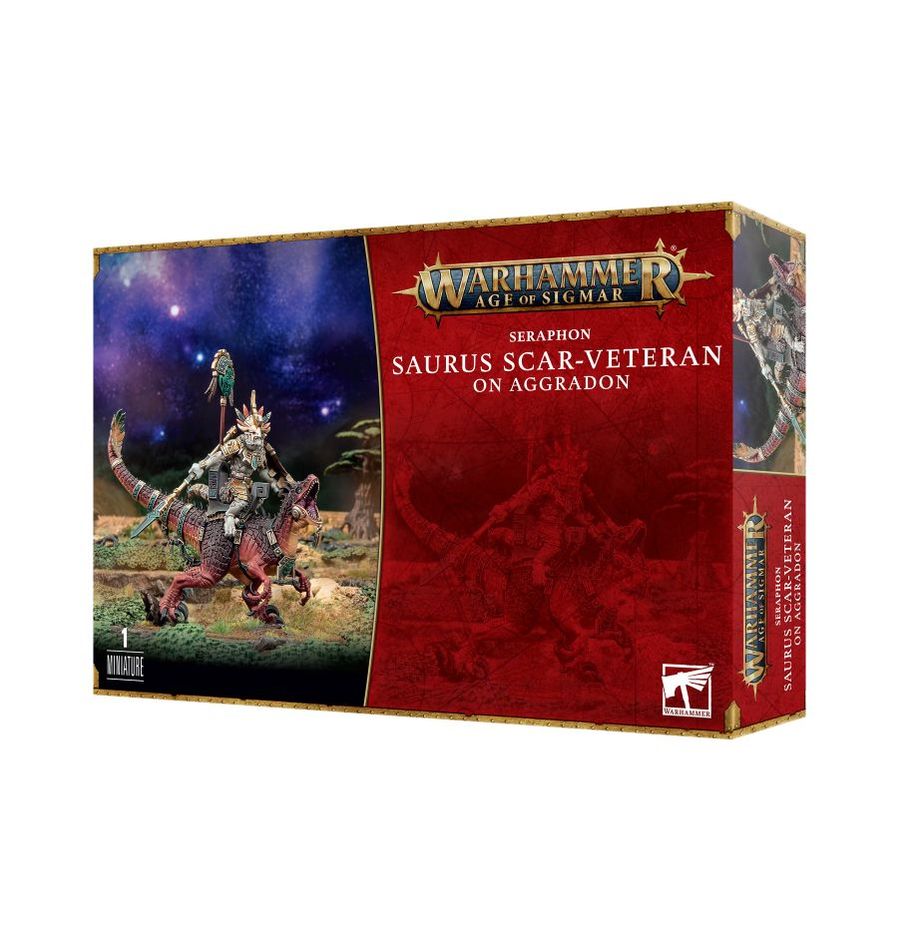 FOX -Warhammer Age of Sigmar: Seraphon - Saurus Scar-Veteran on Aggradon