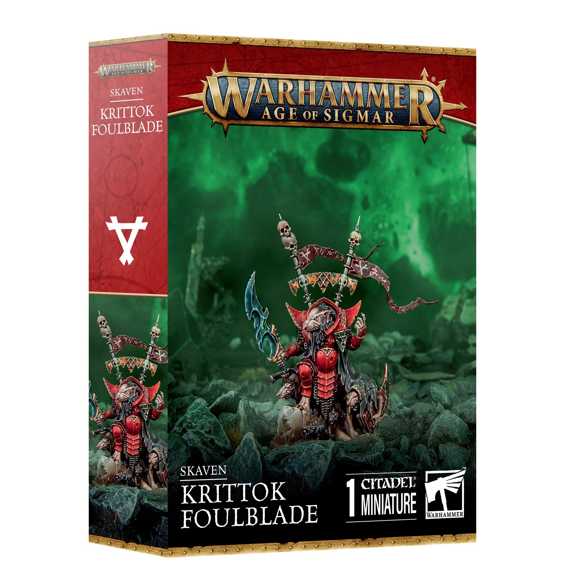 FOX -Warhammer Age of Sigmar: Skaven - Krittok Foulblade