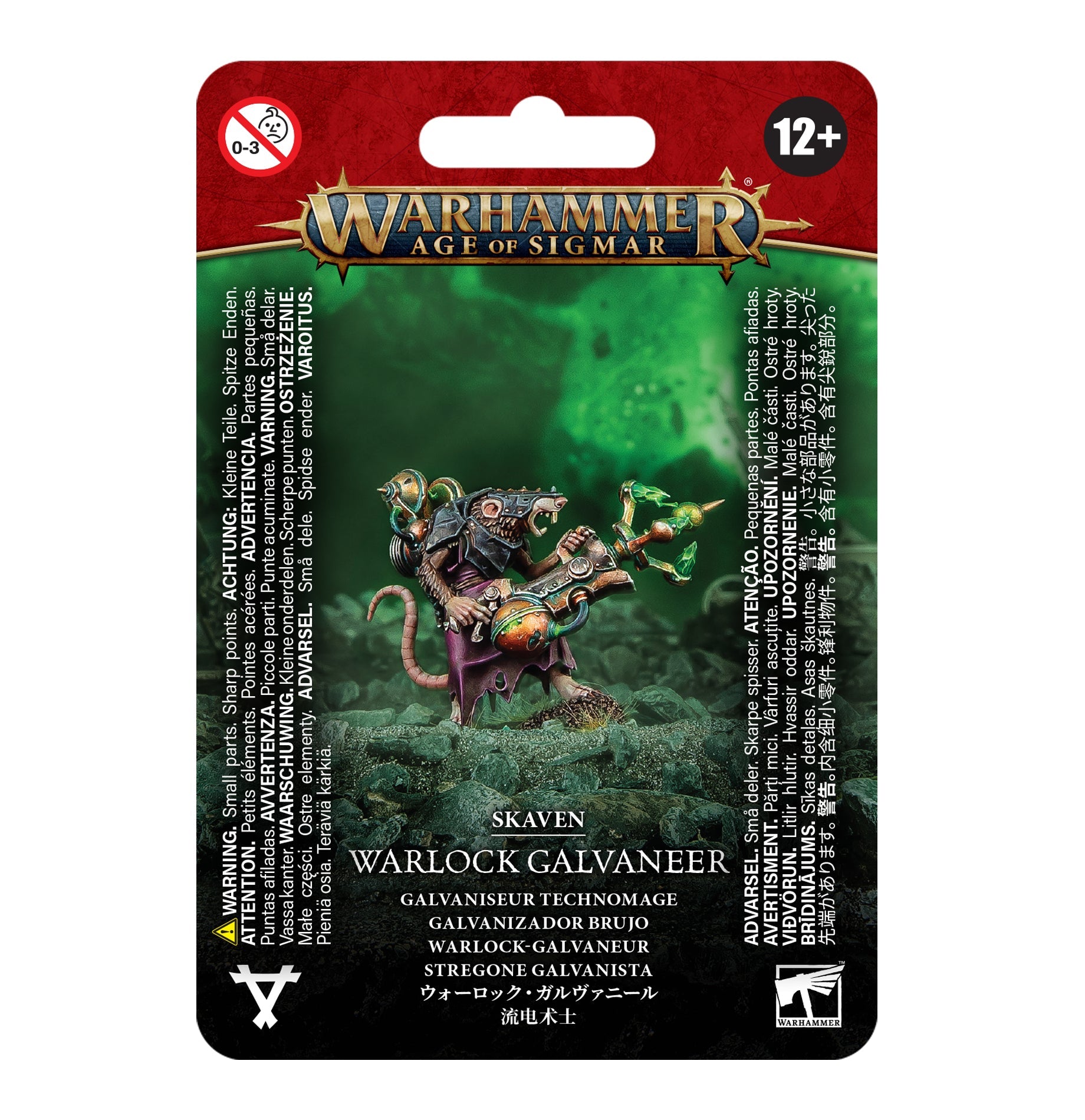 FOX -Warhammer Age of Sigmar: Skaven -  Warlock Galvaneer