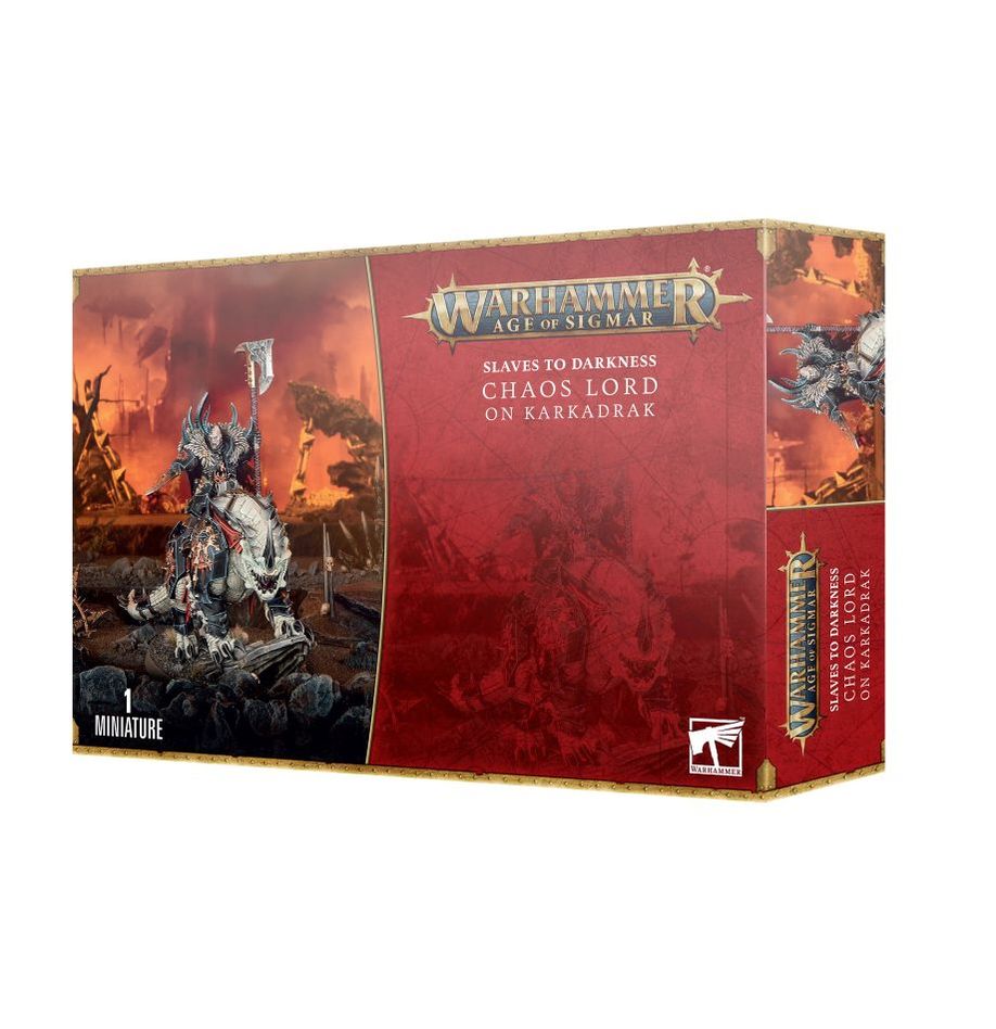 FOX -Warhammer Age of Sigmar: Slaves to Darkness - Chaos Lord on Karkadrak