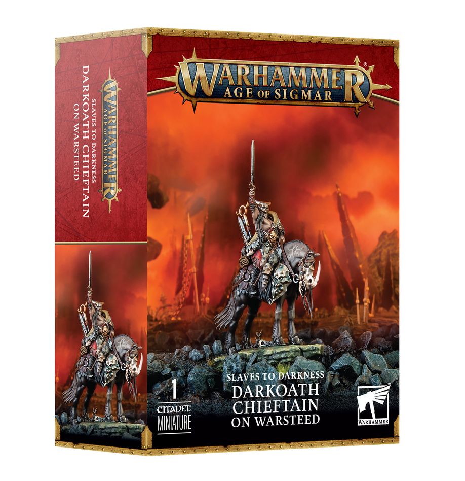 FOX -Warhammer Age of Sigmar: Slaves to Darkness - Darkoath Chieftain on Warsteed