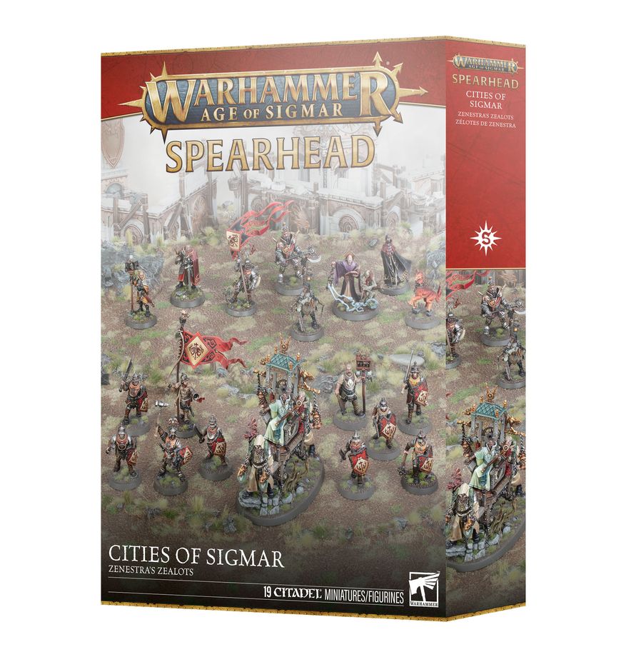FOX -Warhammer Age of Sigmar: Spearhead - Cities of Sigmar: Zenestra's Zealots