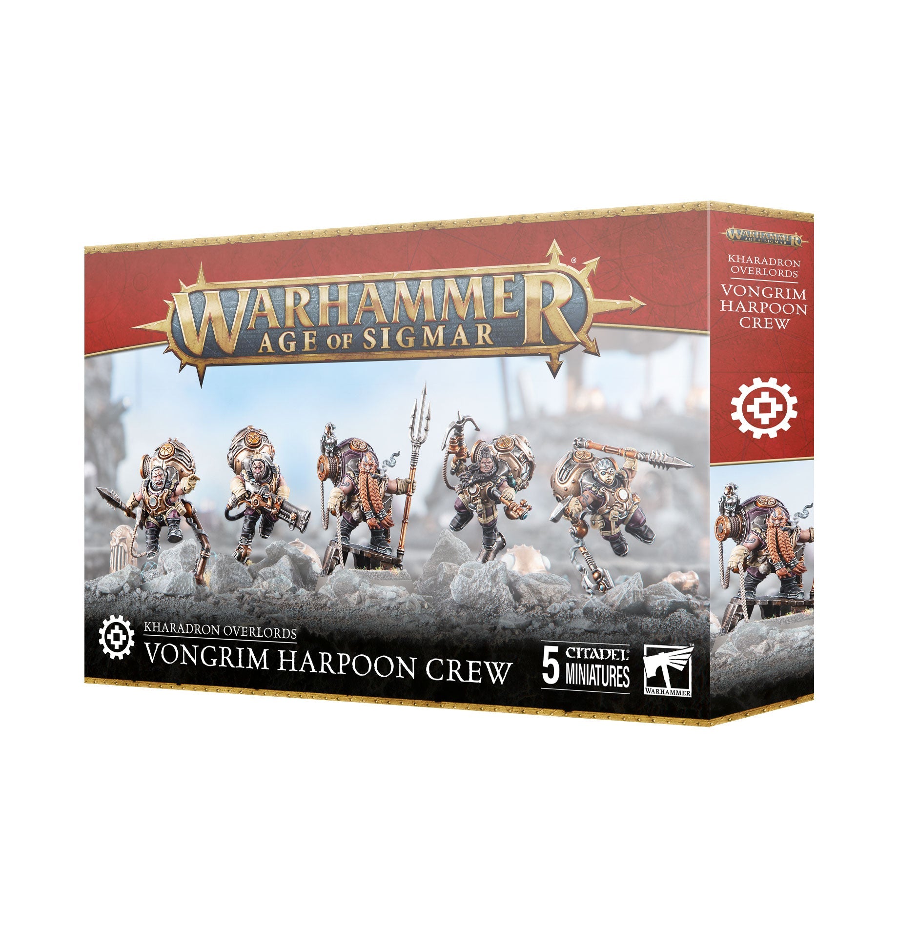 FOX -Warhammer: Age of Sigmar - Kharadron Overlords: Vongrim Harpoon Crew