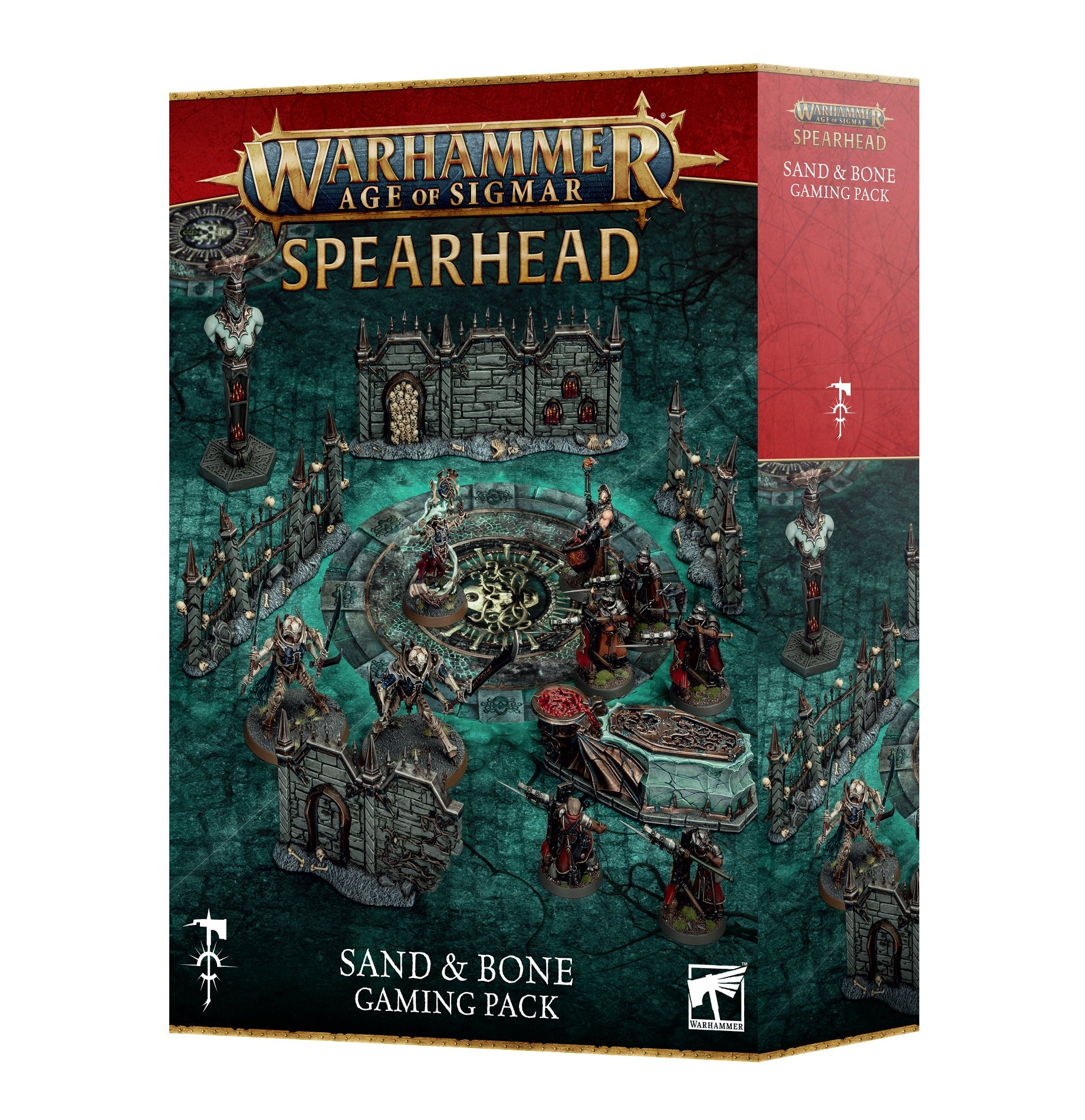FOX -Warhammer Age of Sigmar: Spearhead - Sand & Bone Gaming Pack