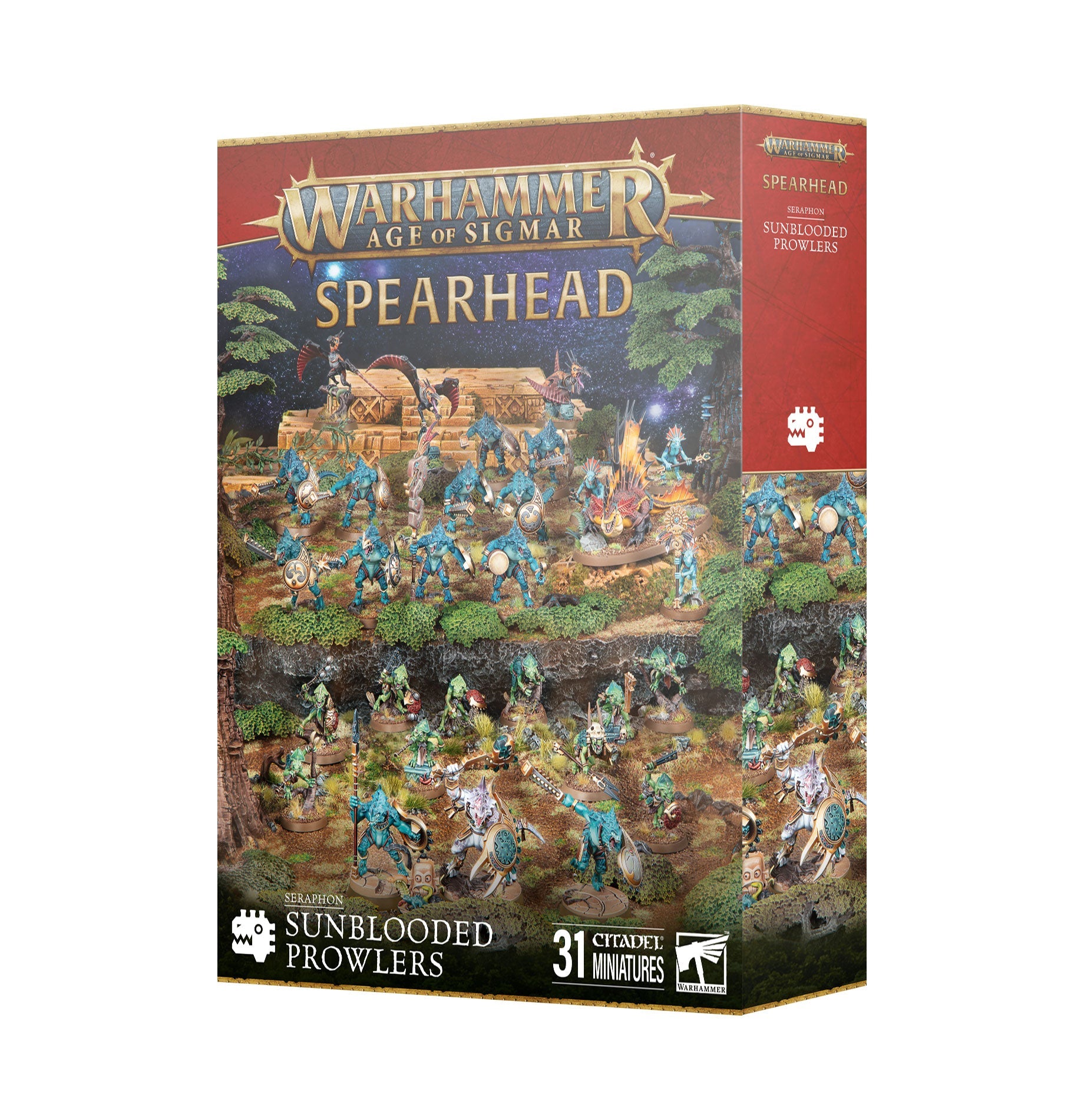 FOX -Warhammer Age of Sigmar: Spearhead - Seraphon: Sunblooded Prowlers