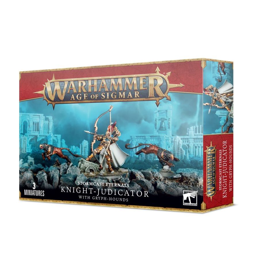 FOX -Warhammer Age of Sigmar: Stormcast Eternals - Knight-Judicator with Gryph-Hounds