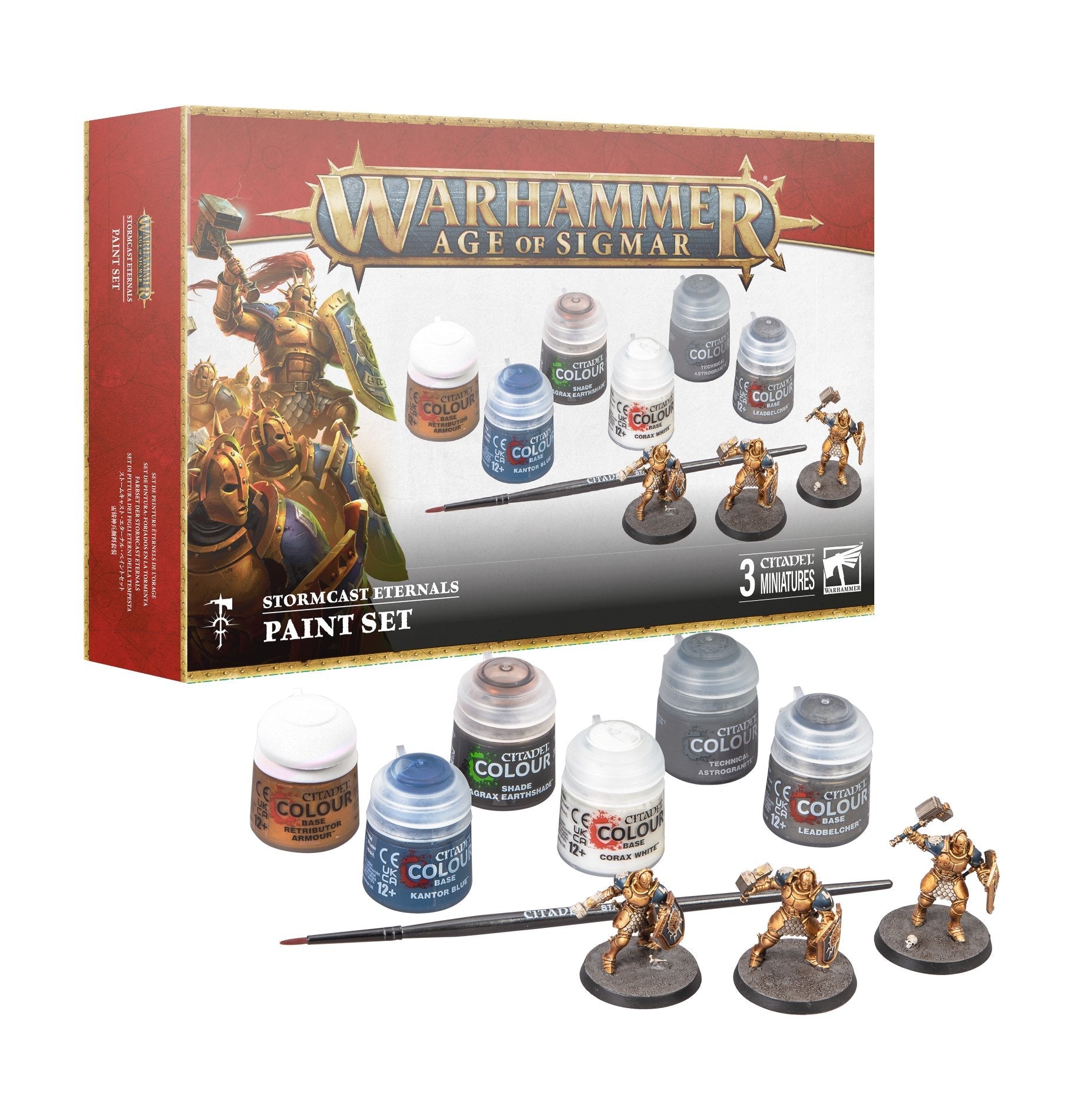 FOX -Warhammer Age of Sigmar: Stormcast Eternals Paint Set