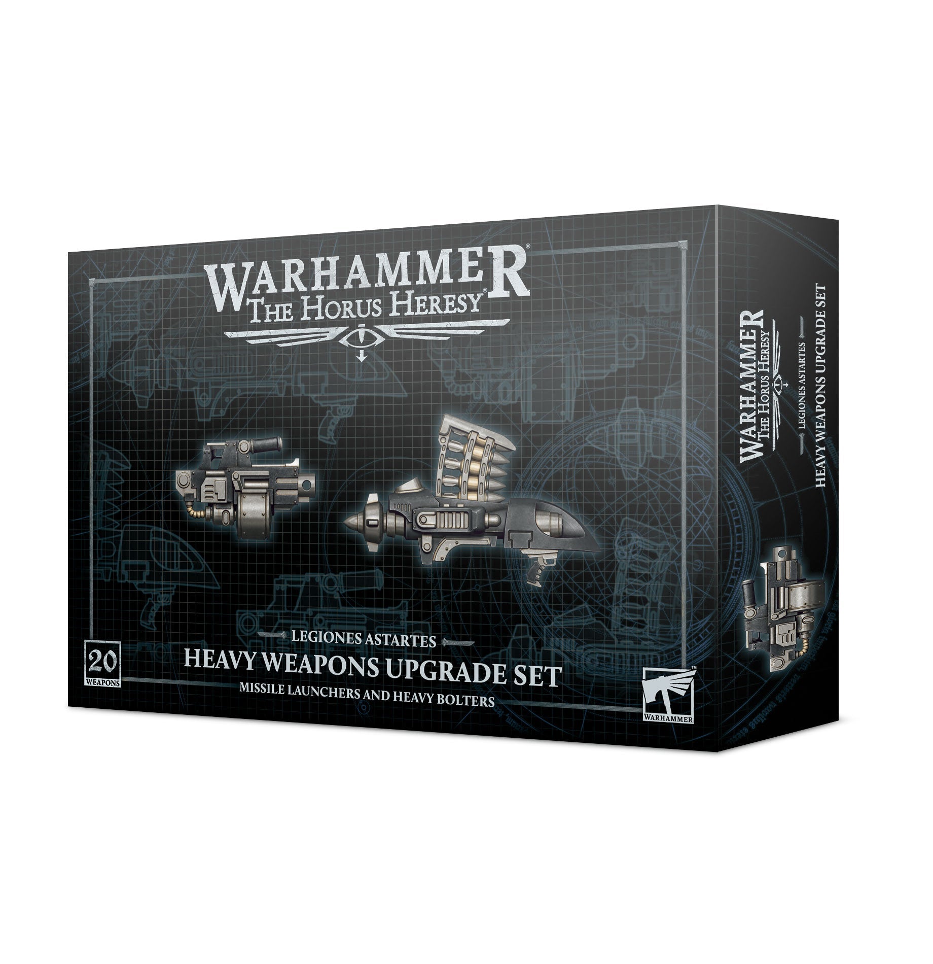 FOX -Warhammer: The Horus Heresy - Heavy Weapons Upgrade Set: Missile Launchers and Heavy Bolters