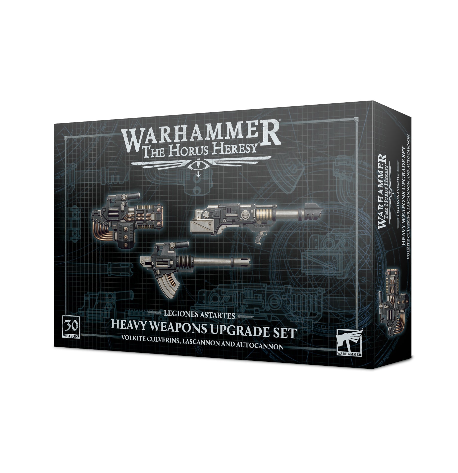 FOX -Warhammer: The Horus Heresy - Legiones Astartes: Heavy Weapons Upgrade Set - Volkite Culverins, Lascannons, and Autocannons