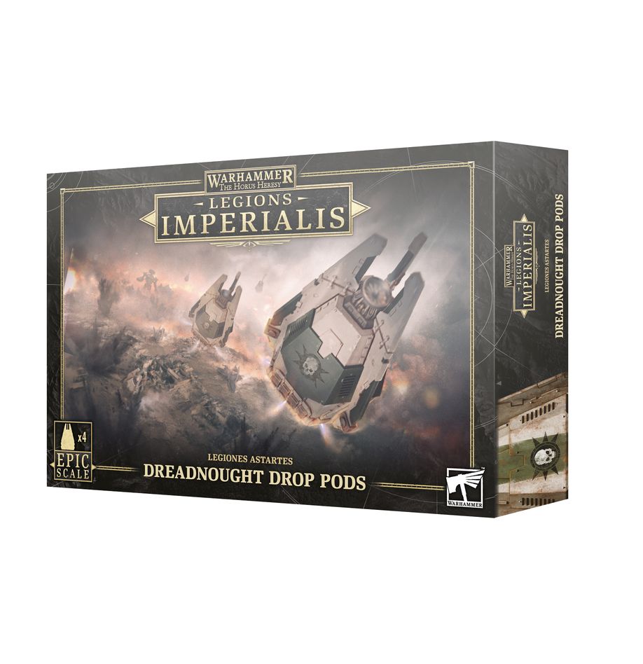 FOX -Warhammer: The Horus Heresy - Legions Imperialis: Dreadnought Drop Pods