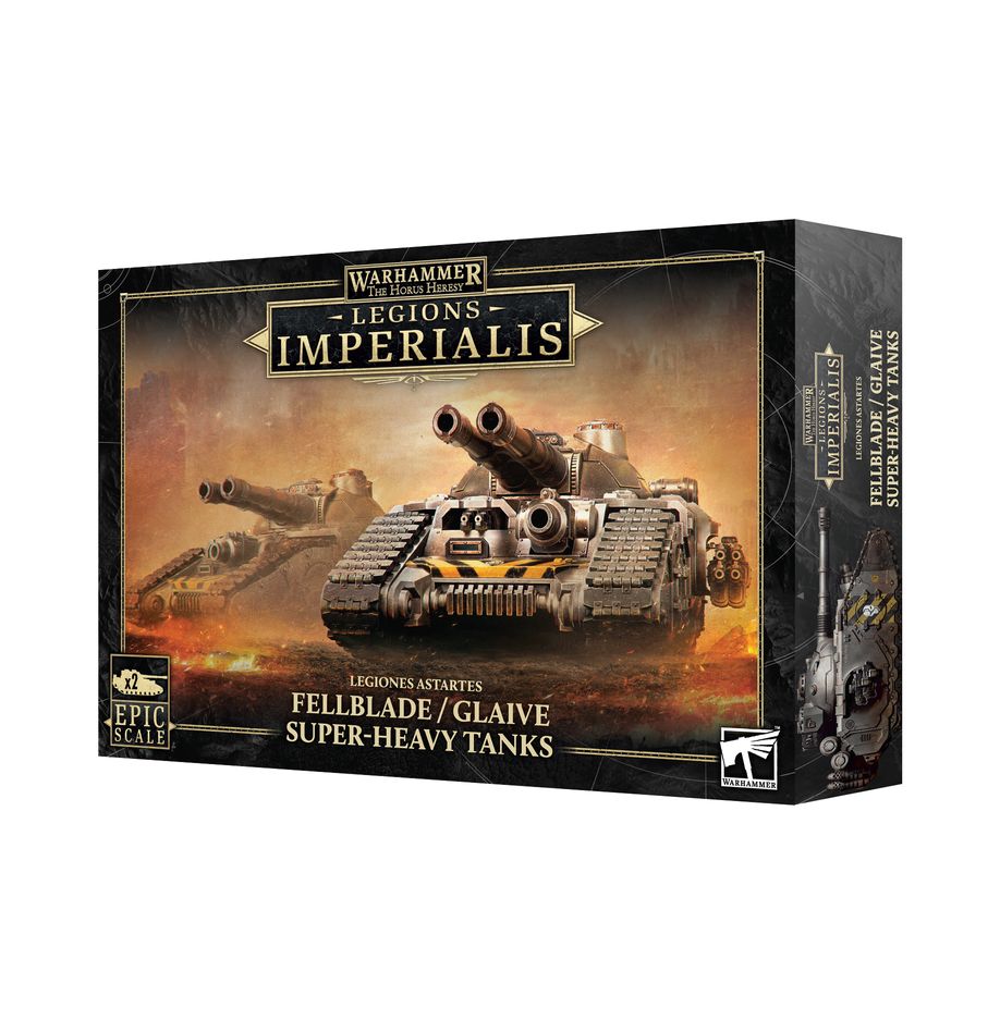 FOX -Warhammer: The Horus Heresy - Legions Imperialis: Legiones Astartes Fellblade/Glaive Super-Heavy Tanks