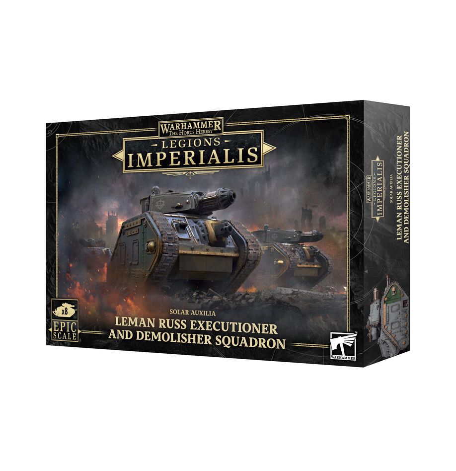 FOX -Warhammer: The Horus Heresy - Legions Imperialis: Leman Russ Executioner and Demolisher Squadron