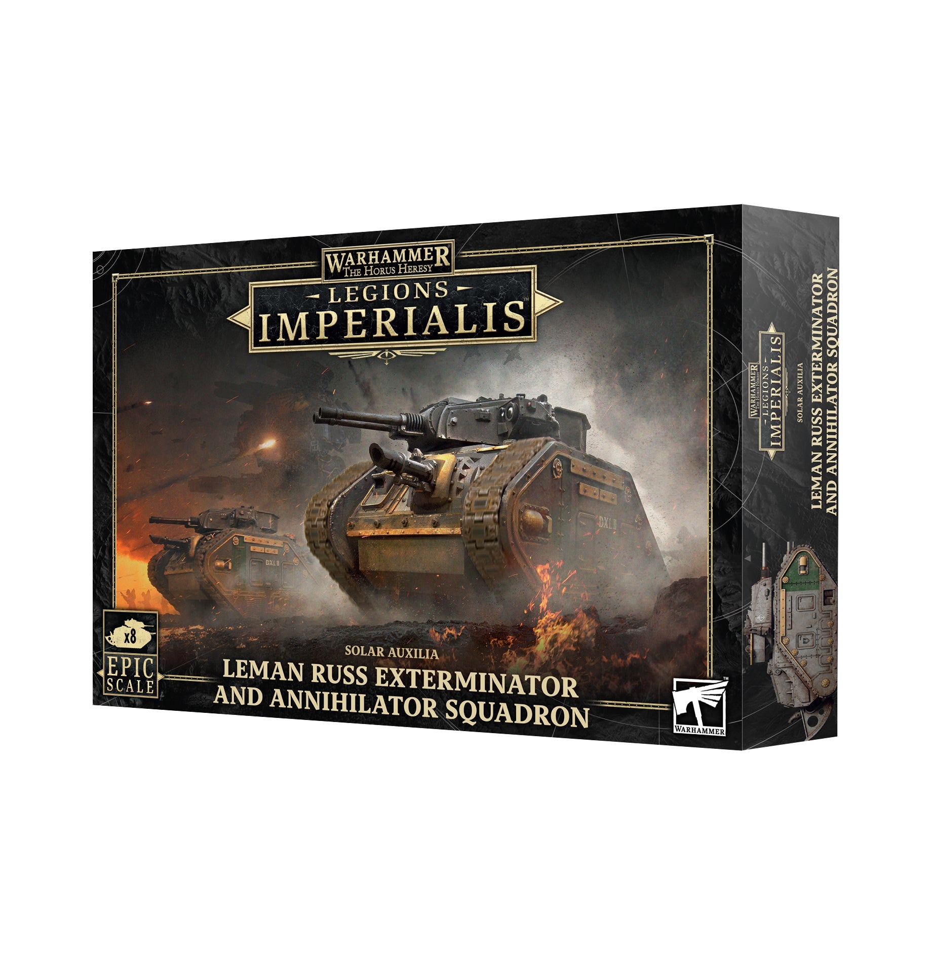 FOX -Warhammer: The Horus Heresy - Legions Imperialis: Leman Russ Exterminator and Annihilator Squadron