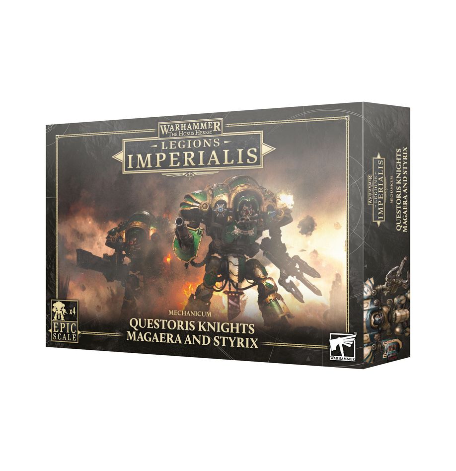 FOX -Warhammer: The Horus Heresy - Legions Imperialis: Mechanicum Questoris Knights Magaera and Styrix