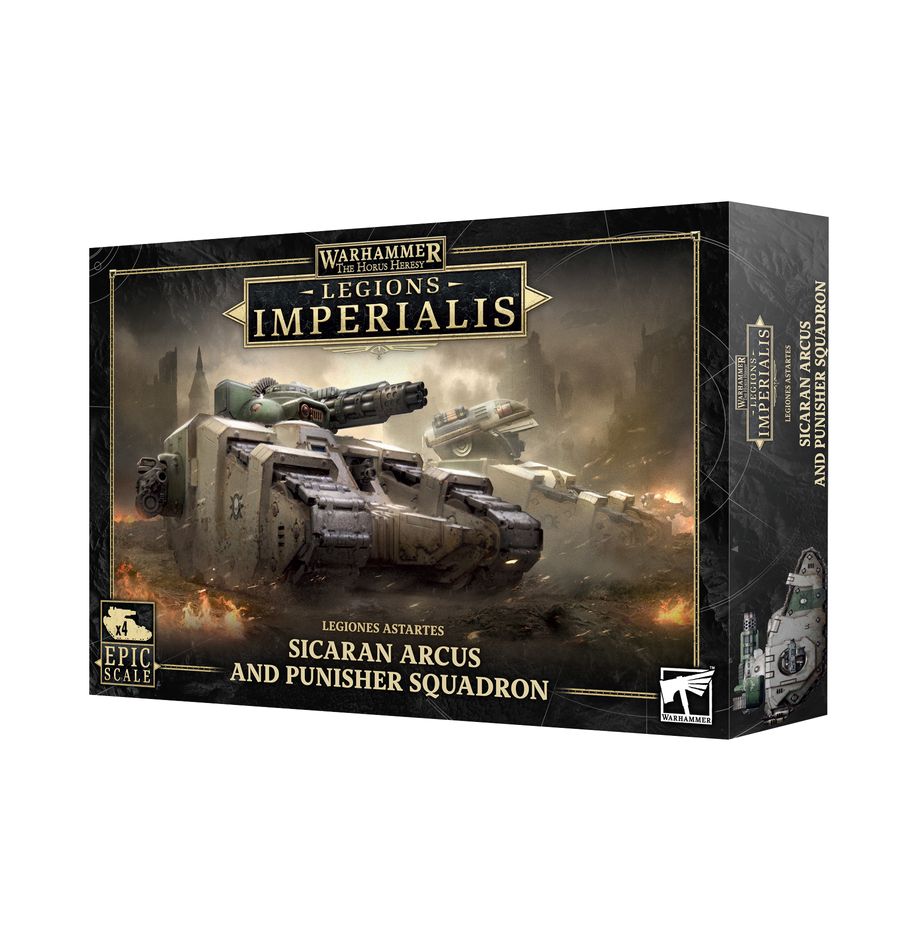 FOX -Warhammer: The Horus Heresy - Legions Imperialis: Sicaran Arcus and Punisher Squadron