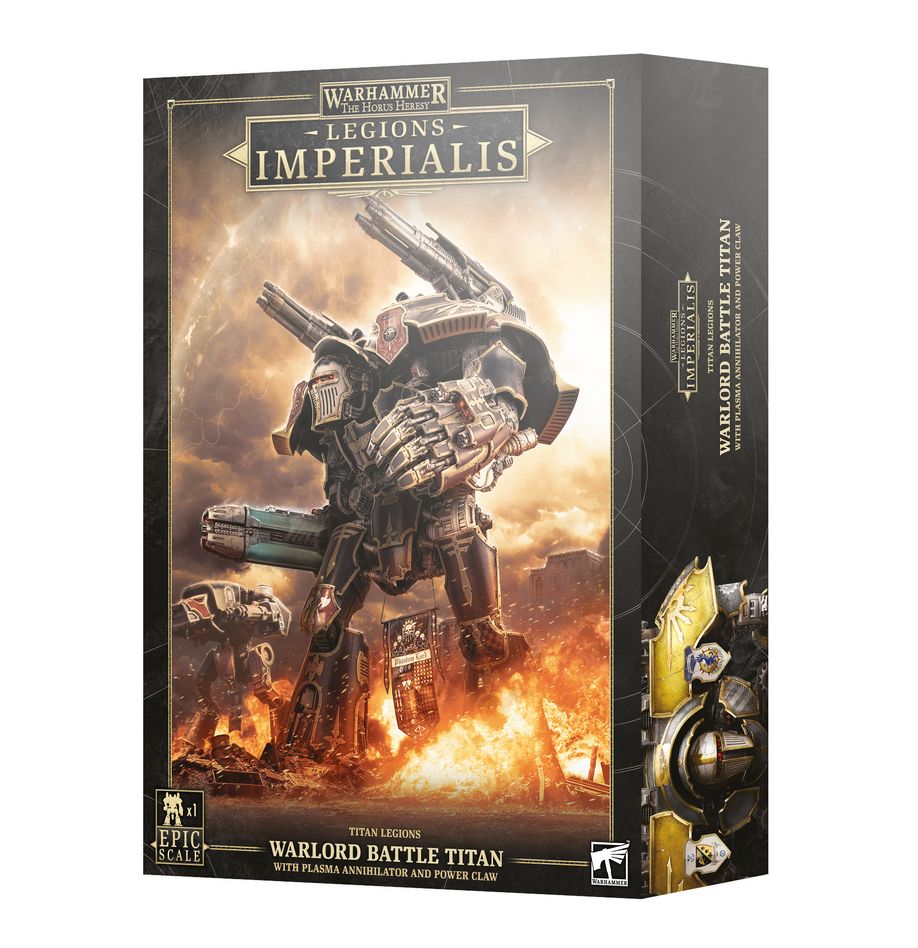 FOX -Warhammer: The Horus Heresy - Legions Imperialis: Warlord Titan with Plasma Annihilator and Power Claw