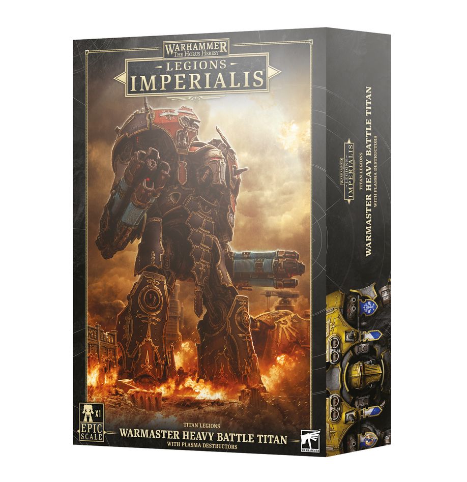 FOX -Warhammer: The Horus Heresy - Legions Imperialis: Warmaster Heavy Battle Titan with Plasma Destructors