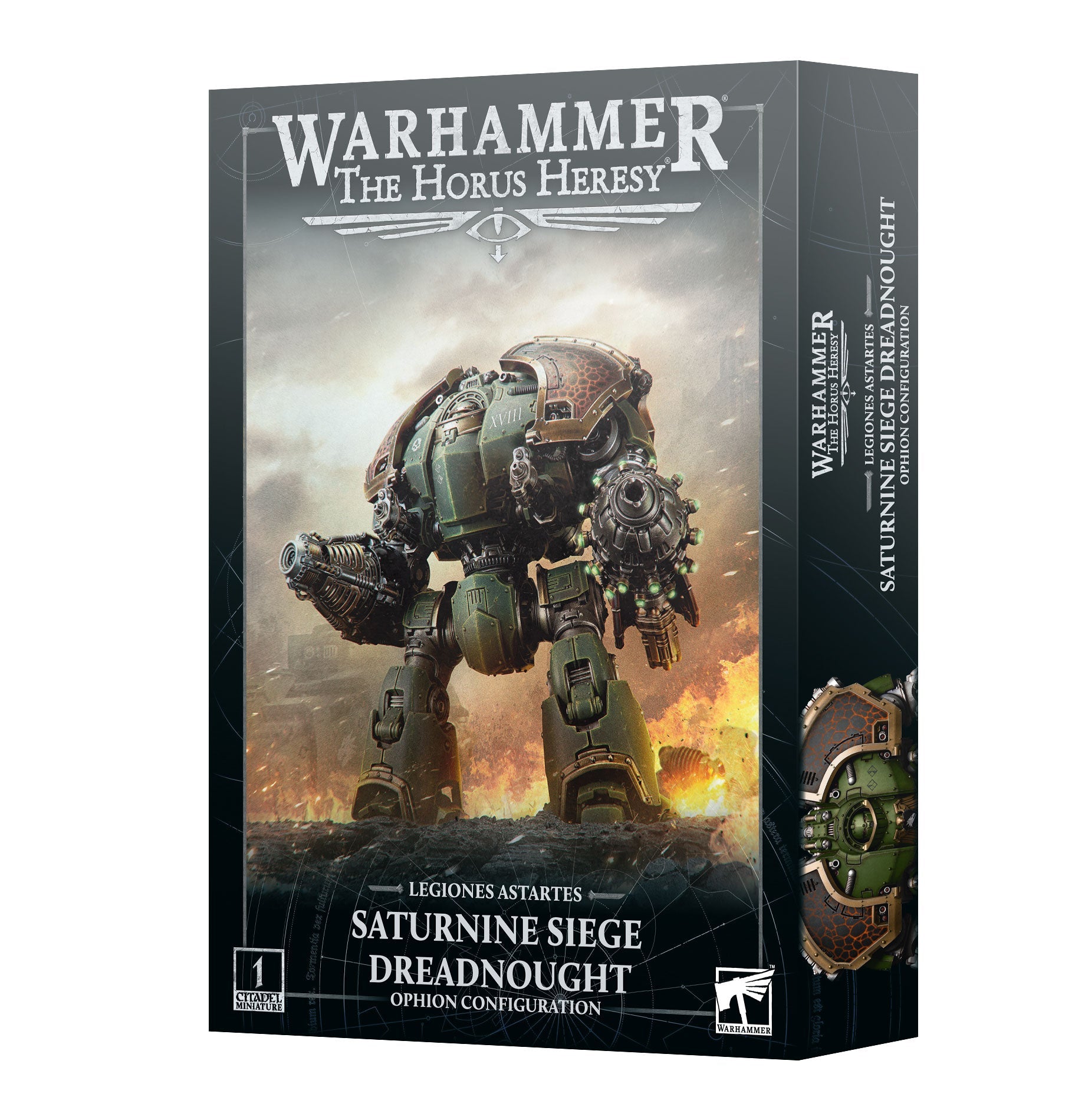 FOX -Warhammer: The Horus Heresy - Legiones Astartes: Saturnine Siege Dreadnought Ophion Configuration