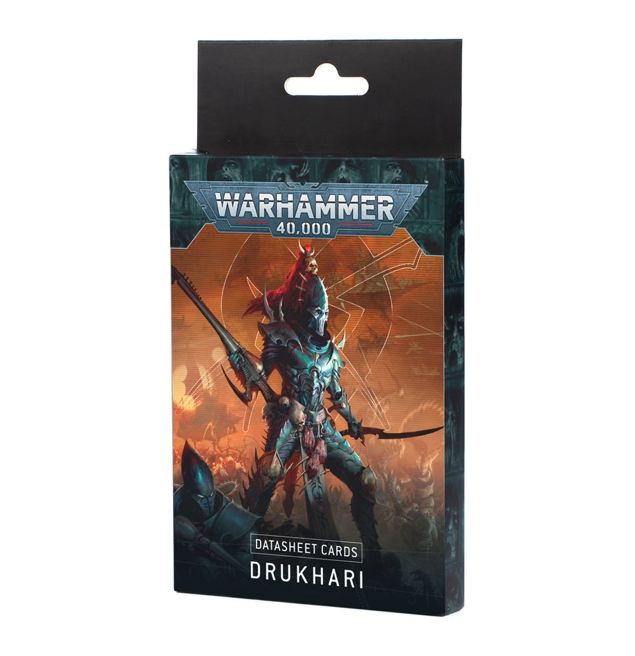 FOX -Warhammer 40K: Datasheet Cards - Drukhari
