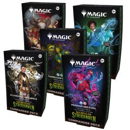 Magic: The Gathering - Secrets of Strixhaven Commander Decks (Set of 5)
