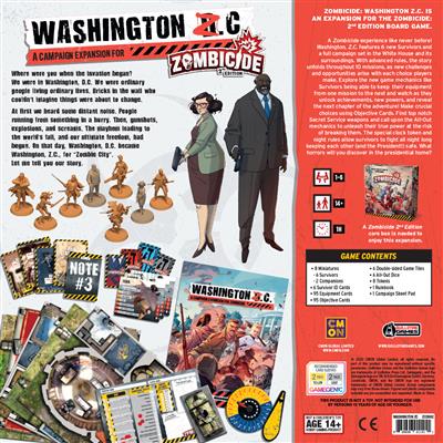 FOX -Zombicide: Washington Z.C. Expansion