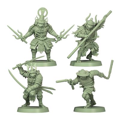 FOX -Zombicide: White Death - Teenage Mutant Ninja Turtles Timecrash Expansion