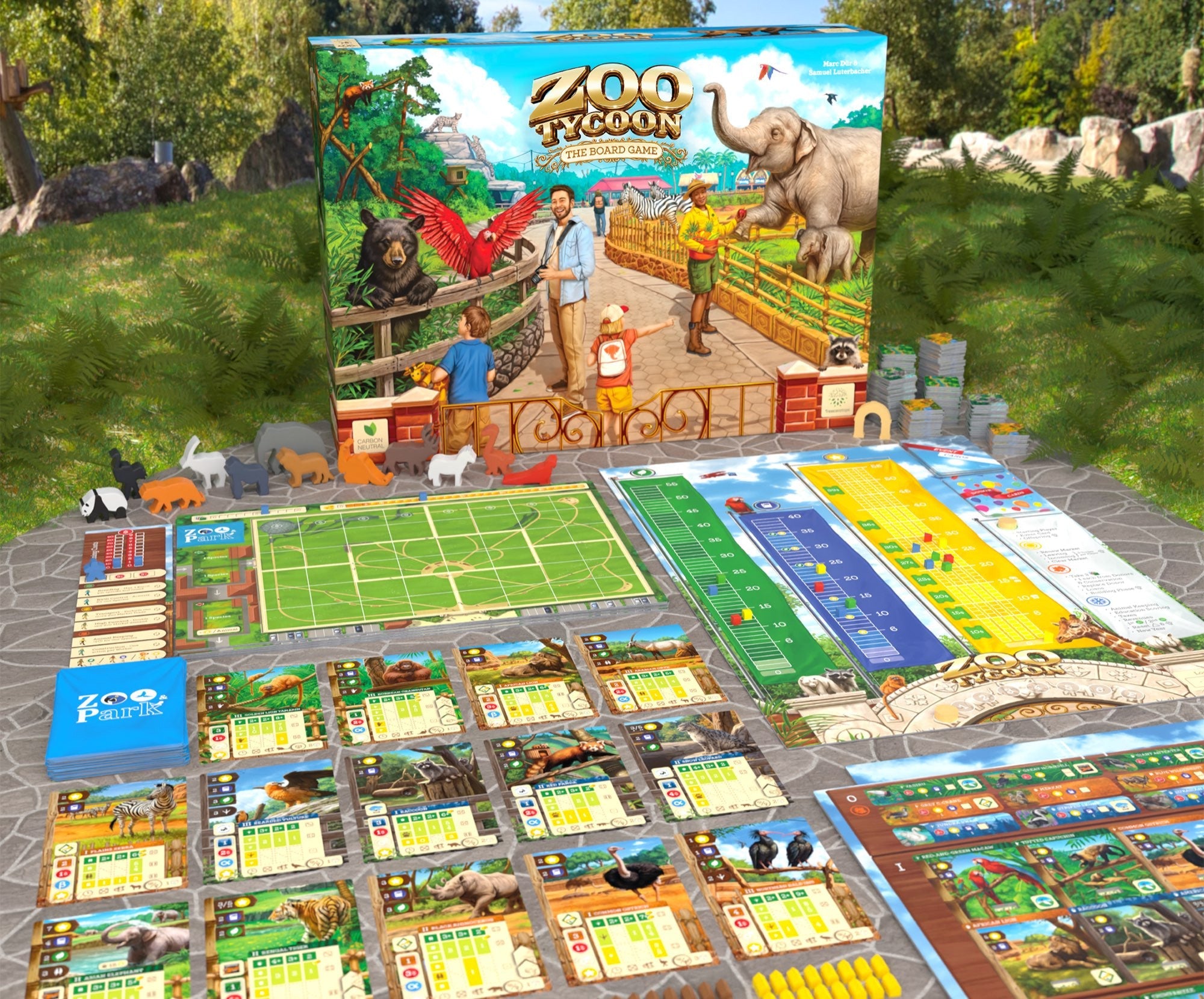 FOX -Zoo Tycoon: The Board Game - Deluxe Edition (Ding & Dent)