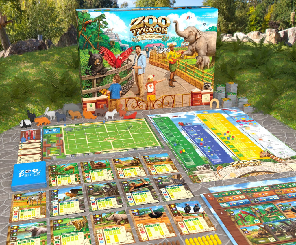 FOX -Zoo Tycoon: The Board Game - Deluxe Edition (Ding & Dent) [Severe Damage]